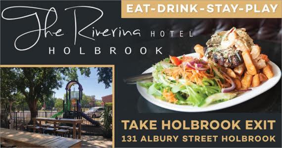 Riverina Hotel ホルブルーク エクステリア 写真